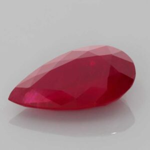 3.79ct Pear Shape Ruby