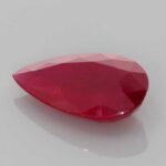 3.79ct Pear Shape Ruby, view 2