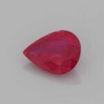 1.07ct Pear Shape Ruby, view 2