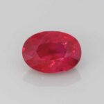 0.8ct Oval Ruby, view 1