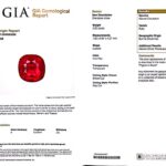2ct Square (Antique) Cushion Ruby, view 3