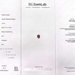 1.14ct Oval Padparadscha Sapphire, view 3