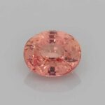 1.12ct Oval Padparadscha Sapphire, view 1