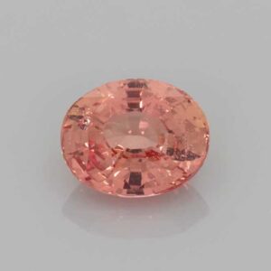 1.12ct Oval Padparadscha Sapphire