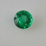 0.64ct Round Emerald, view 1