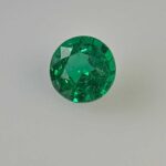 0.64ct Round Emerald, view 2