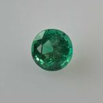 0.58ct Round Emerald, view 1