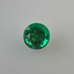 0.62ct Round Emerald, view 1