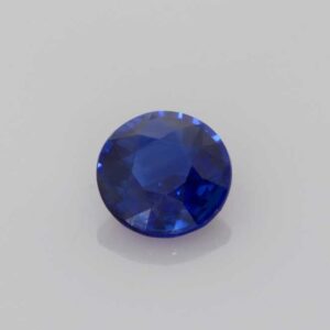 0.62ct Round Blue Sapphire