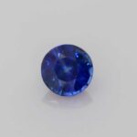 0.573ct Round Blue Sapphire, view 1