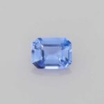 0.472ct Emerald Cut Blue Sapphire, view 1