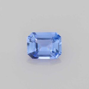 0.472ct Emerald Cut Blue Sapphire