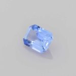 0.472ct Emerald Cut Blue Sapphire, view 2