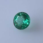 0.67ct Round Emerald, view 2