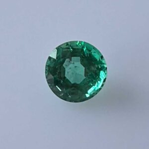 0.67ct Round Emerald