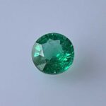 0.64ct Round Emerald, view 1