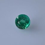 0.77ct Round Emerald, view 1