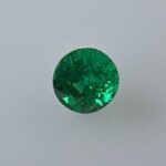 0.33ct Round Emerald, view 1