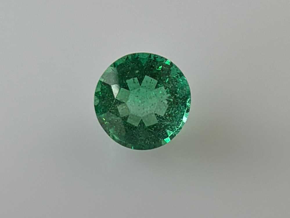 1.09ct Round Emerald