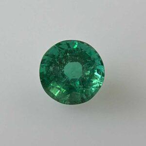 1.61ct Round Emerald