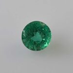 0.87ct Round Emerald, view 1