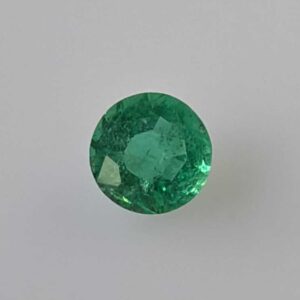 0.58ct Round Emerald