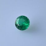 0.87ct Round Emerald, view 2