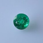 0.87ct Round Emerald, view 1