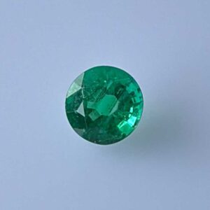 0.87ct Round Emerald