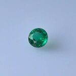 0.86ct Round Emerald, view 2