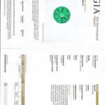 0.94ct Round Emerald, view 3