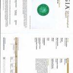 0.87ct Round Emerald, view 3