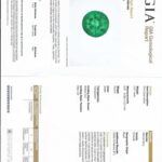 0.87ct Round Emerald, view 3