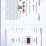 1.01ct Baguette Ruby, view 3