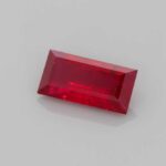 1.01ct Baguette Ruby, view 2