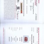 0.98ct Rectangular Cushion Padparadscha Sapphire, view 3