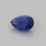 0.81ct Pear Shape Blue Sapphire, view 2