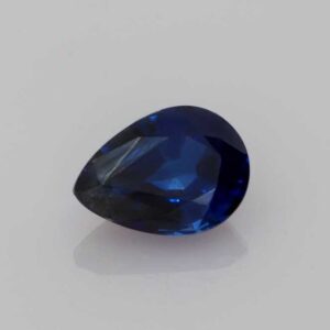 0.838ct Pear Shape Blue Sapphire
