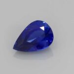 1.05ct Pear Shape Blue Sapphire, view 1