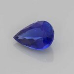 1.05ct Pear Shape Blue Sapphire, view 2
