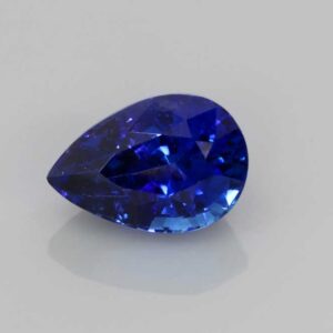1.42ct Pear Shape Blue Sapphire