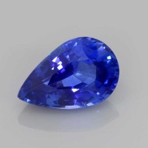 1.87ct Pear Shape Blue Sapphire