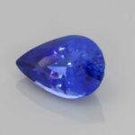 1.87ct Pear Shape Blue Sapphire, view 2