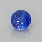 1.38ct Round Blue Sapphire, view 1