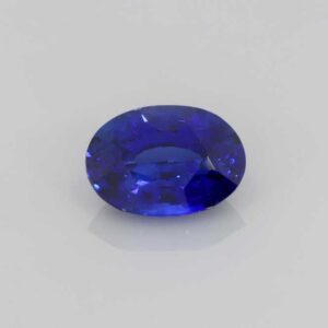 1.36ct Oval Blue Sapphire