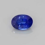 1.3ct Oval Blue Sapphire, view 1