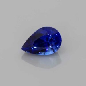 1.28ct Pear Shape Blue Sapphire