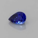 1.28ct Pear Shape Blue Sapphire, view 2