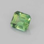 1.62ct Octagon Green Sapphire, view 2