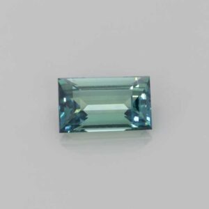 1.05ct Baguette Teal Sapphire